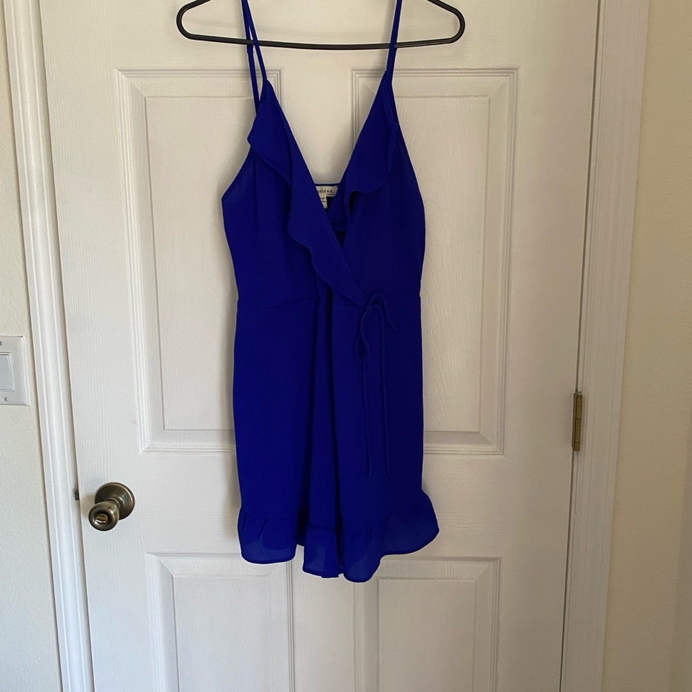 Monteau Vibrant Blue Romper